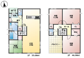 【間取り】 | 宮崎市永楽町　新築建売