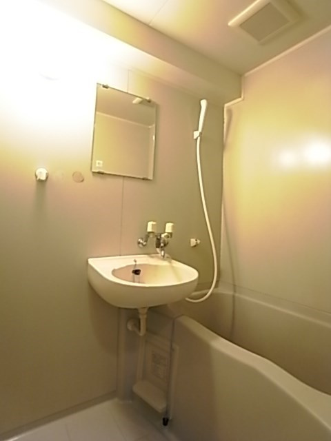 ハイネス生田の洗面所