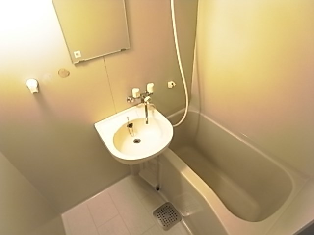 ハイネス生田の浴室