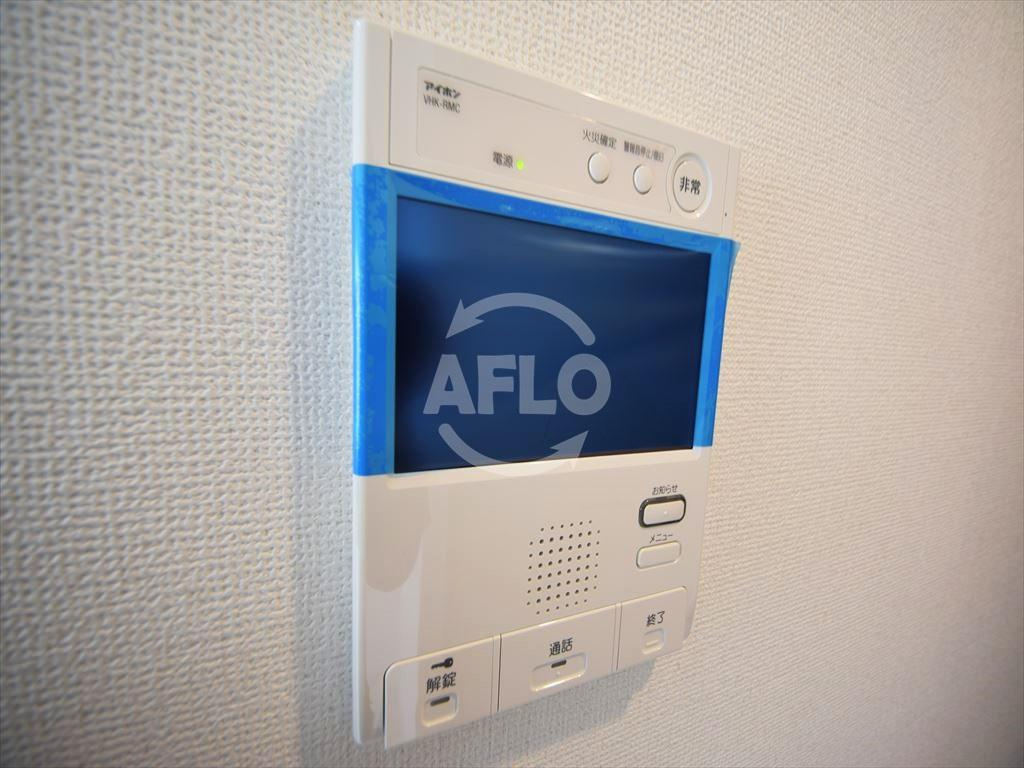 レオンコンフォート難波リオのセキュリティ|レオンコンフォート難波リオ　モニター付きオートロック