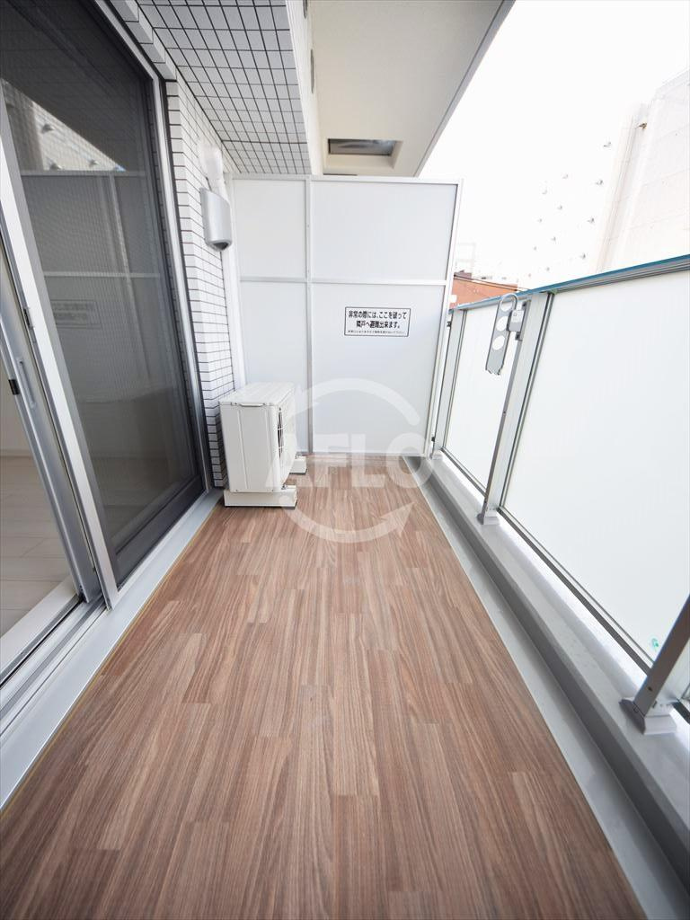 レオンコンフォート難波リオのバルコニー|レオンコンフォート難波リオ　バルコニー