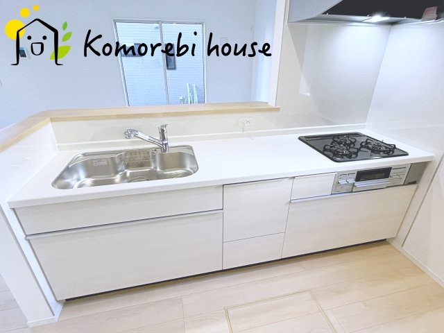 上尾市大谷本郷　第7　Ⅱ期　新築一戸建て　クレイドルガーデン　03のキッチン|キッチンです