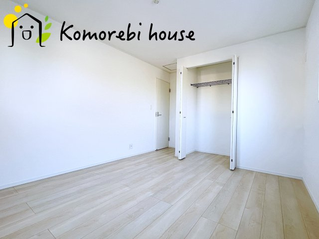 上尾市大谷本郷　第7　Ⅱ期　新築一戸建て　クレイドルガーデン　03の寝室|ゆとりの広さです