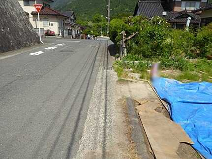 安佐北区安佐町大字くすの木台の前面道路含む現地写真