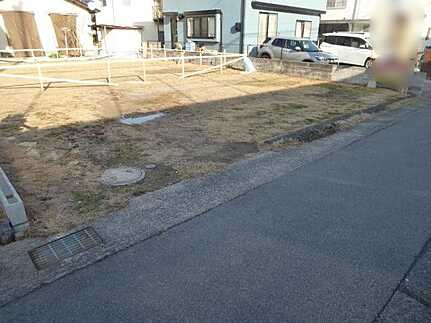 安佐北区安佐町大字くすの木台の前面道路含む現地写真