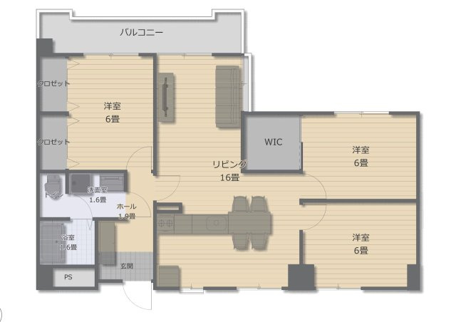 【間取り】 | サンライフ光明☆仲介手数料半額☆