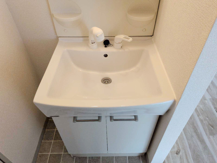 池尻ハイツB棟の洗面所