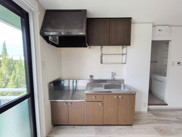 池尻ハイツB棟のキッチン