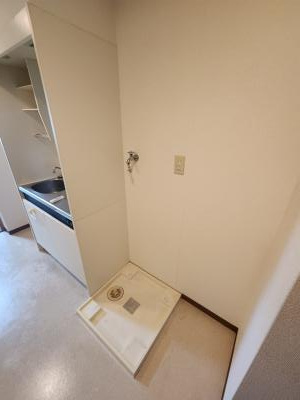 フラッツ7の設備|室内洗濯機置き場