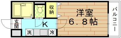 フラッツ7の間取り