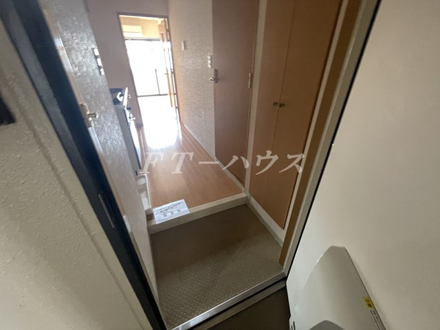 ボヌール大久保のバルコニー