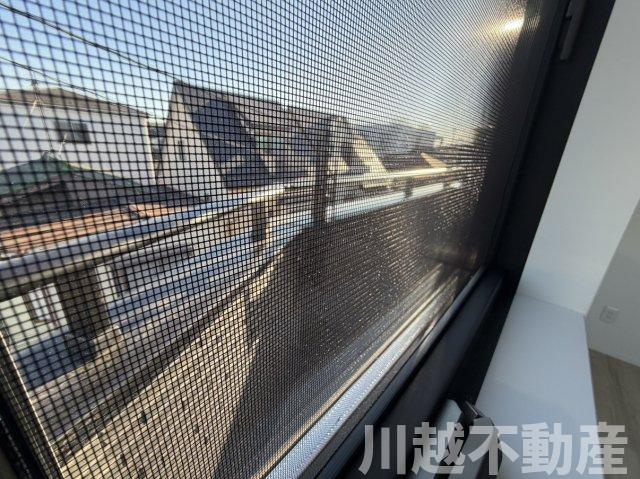 東南角地　陽当たり良好のその他|網戸