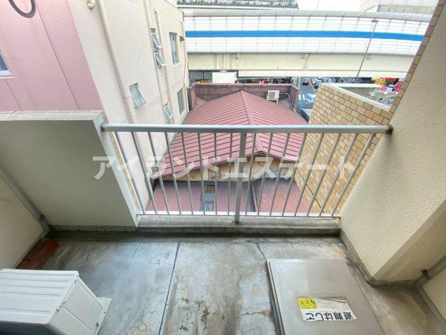 エクセルハイム駒沢　駅近　陽当たり良好　事務所相談可のバルコニー