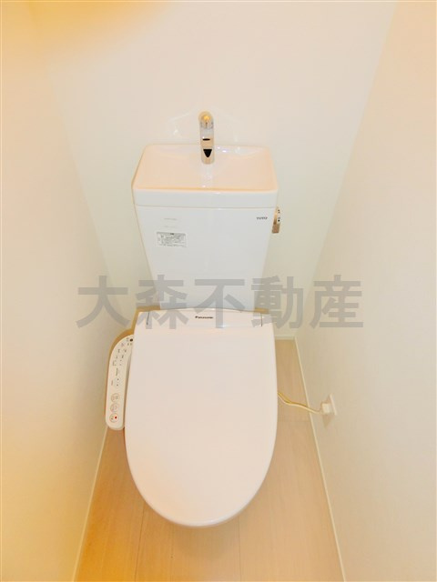 アクシオン大森のトイレ|温水洗浄便座付きのトイレ