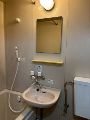 【洗面所】 | コスモハイツクローバー | 2026年1月ミラー交換