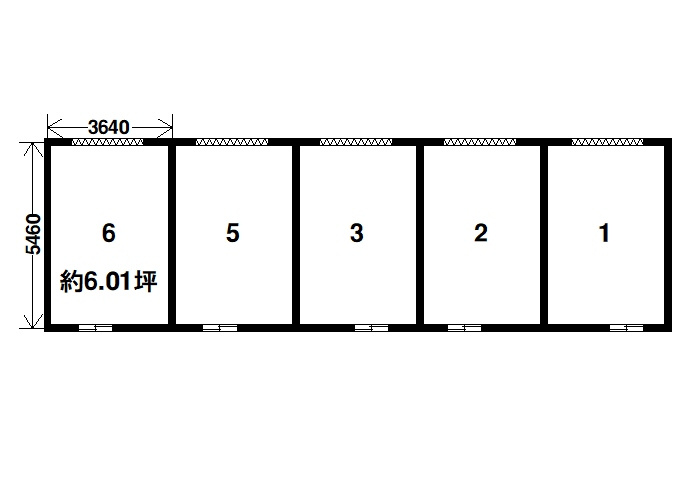 松田トランクルームⅢの間取り