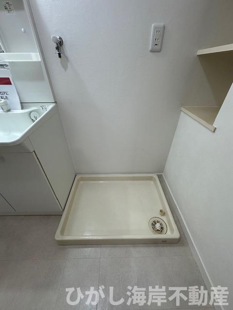 ライオンズマンション辻堂西海岸のランドリースペース|新規リフォーム完了！　洗濯機置場