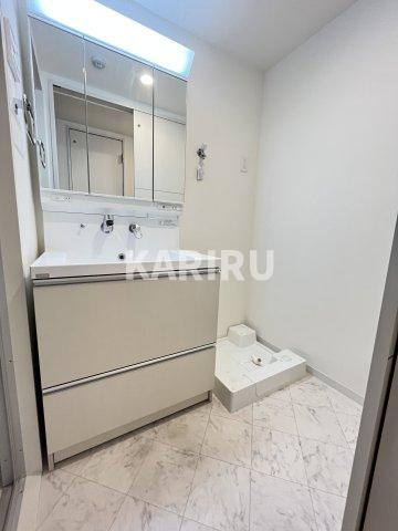 ボーベル玉造の洗面所