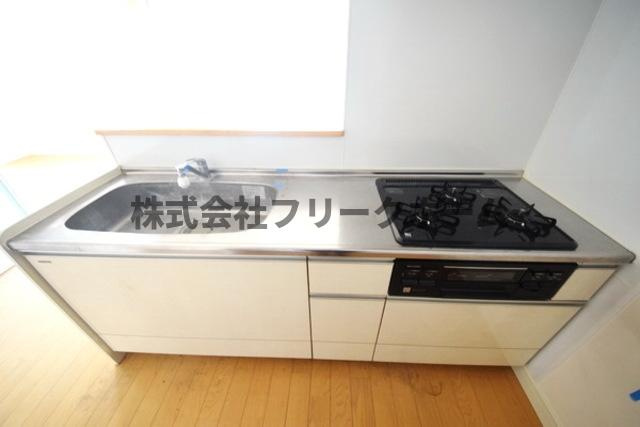 武蔵野市吉祥寺北町５丁目のアパートのキッチン