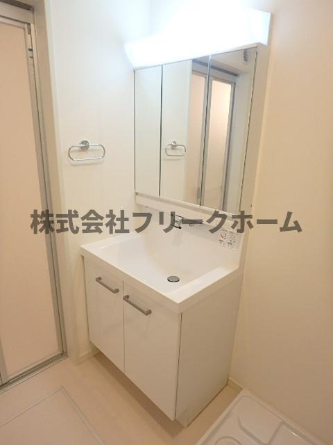 武蔵野市吉祥寺北町５丁目のアパートの洗面所