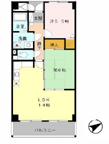 エスポワール三郷の間取り