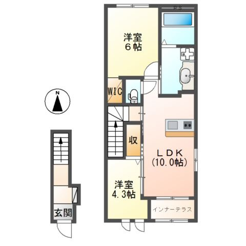 ポルトボヌールの間取り
