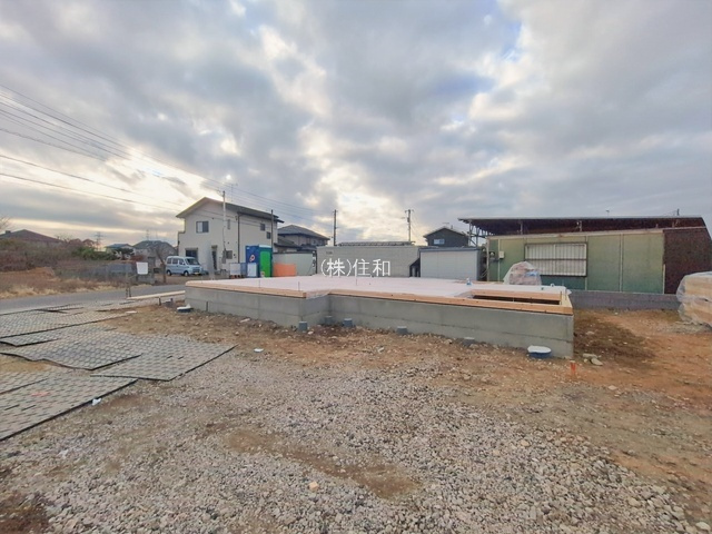 【新築分譲住宅】川越市今成2丁目の前面道路含む現地写真