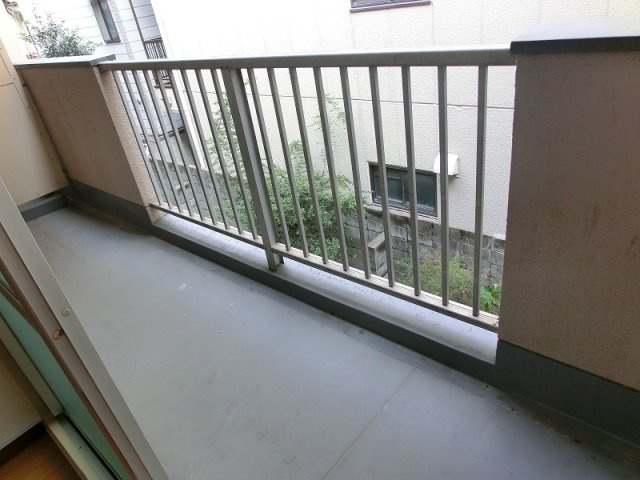 コーポ陣内Ⅰのバルコニー