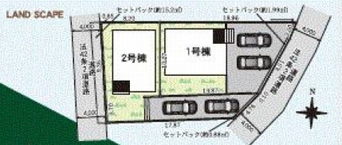 【区画図】 | 【仲介手数料０円】相模原市南区磯部第56　新築一戸建て　全2棟 | 相模原市南区磯部第56　新築一戸建て　全2棟