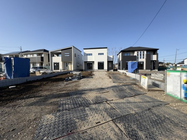 【外観】 | 熊谷市上恩田　新築戸建　全3区画　2号棟 | 2/13撮影