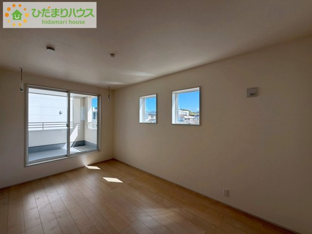 いわき市内郷御厩町4丁目第1　新築戸建　3号棟の寝室|ベッドを置いても余裕の広さがあります。パソコンや趣味のスペースなどインテリアを考えるのも楽しみですね！