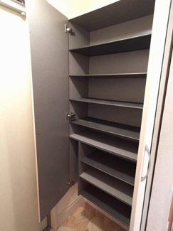 【玄関】 | グランビュ―コート　B | 室内物干し