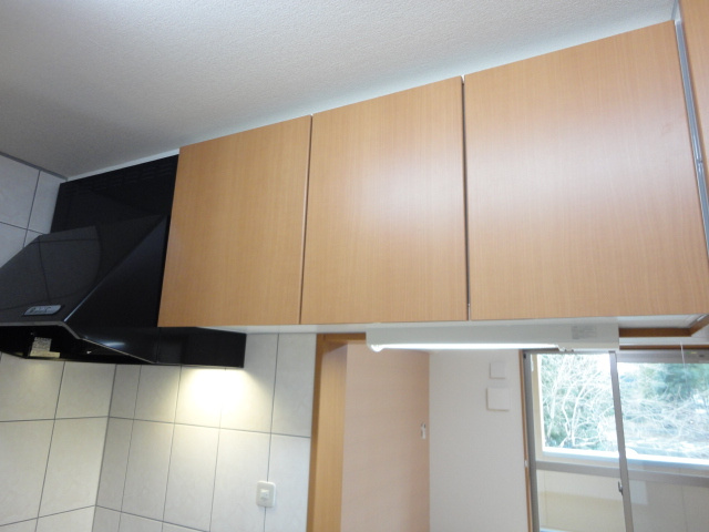 雫Ⅱのキッチン|キッチン吊り戸棚