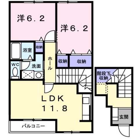 シルエーラの間取り