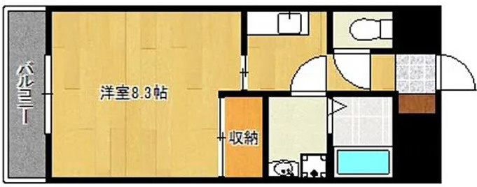 ローズガーデンⅡの間取り