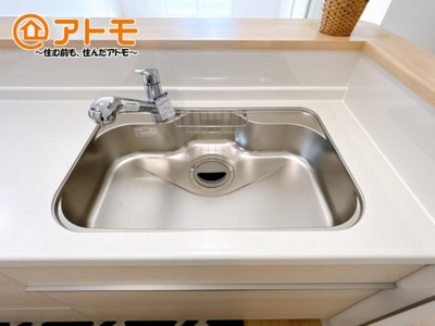 【設備】 | 駿東郡清水町徳倉第24　新築一戸建て　全1棟 | 広いシンクは使い勝手良好です♪