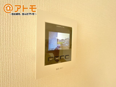 【セキュリティ】 | 駿東郡清水町徳倉第24　新築一戸建て　全1棟 | TVモニター付きインターホンは防犯性に優れています！
