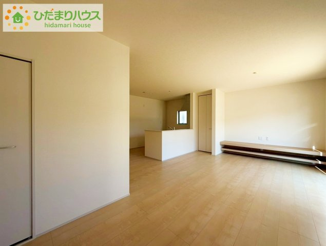 いわき市内郷御厩町4丁目第1　新築戸建　1号棟の居間・リビング|家族団らんの時間も増えそうなくつろぎのＬＤＫ☆