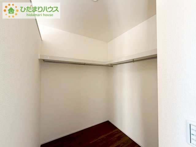 いわき市小名浜西君ヶ塚町第３　新築戸建　３号棟の収納|大容量なので衣類だけでなく趣味用品も収納可能☆