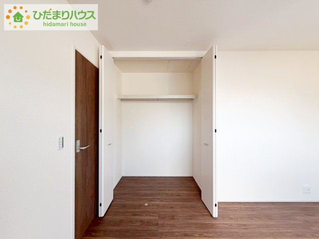 いわき市小名浜西君ヶ塚町第３　新築戸建　３号棟の収納|洋室B　収納