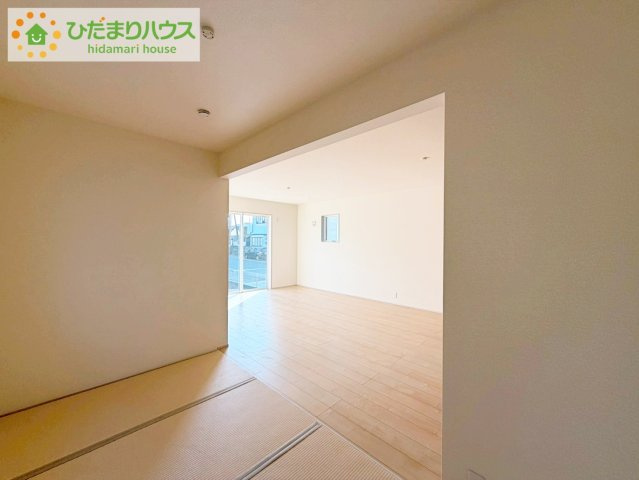 いわき市小名浜西君ヶ塚町第３　新築戸建　2号棟の和室|すぐ横になれる和室は、みんなの憩いの場(*^-^*)