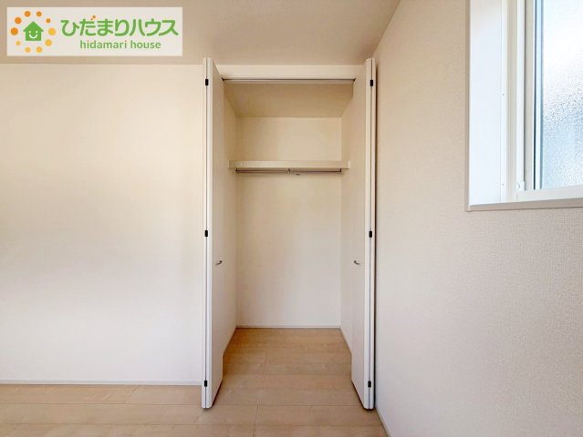 いわき市小名浜西君ヶ塚町第３　新築戸建　2号棟の収納|洋室B　収納