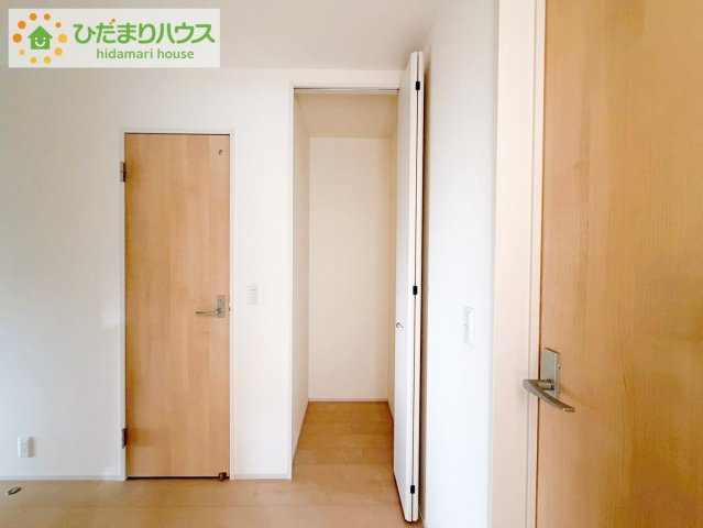 いわき市小名浜西君ヶ塚町第３　新築戸建　2号棟の収納|洋室B　収納