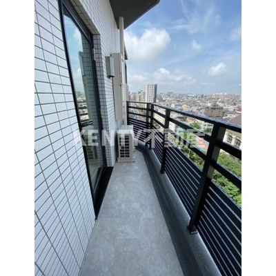 【バルコニー】 | プレール・ドゥーク大森町 | 外からの目が気にならないバルコニーで洗濯物が干せます