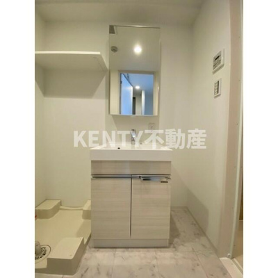 【洗面所】 | プレール・ドゥーク大森町 | 忙しい朝には欠かせない洗面所です