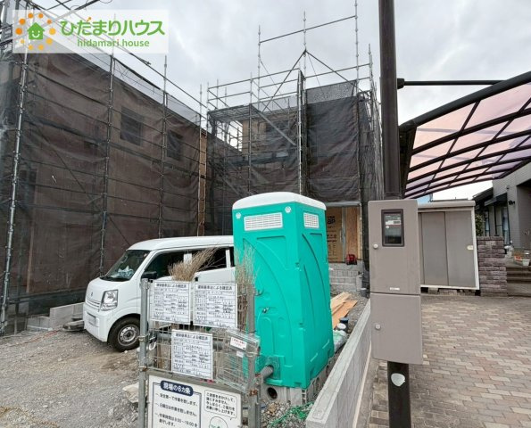 郡山市富田町第21　新築戸建　１号棟の外観|繁華街のようなにぎやかさがないため、車の音や話し声が少なく、静かな生活を望む人に適している閑静な住宅地！