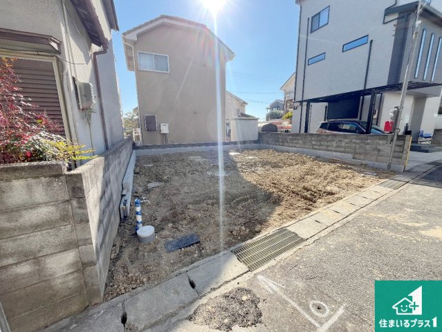 明石市魚住町中尾　第3期　新築一戸建ての外観|周辺は落ち着いた街並みの住宅地！子育てがしやすい住環境です！まだ未完成ですが、現地でしかわからない事もございます。是非一度ご覧ください。