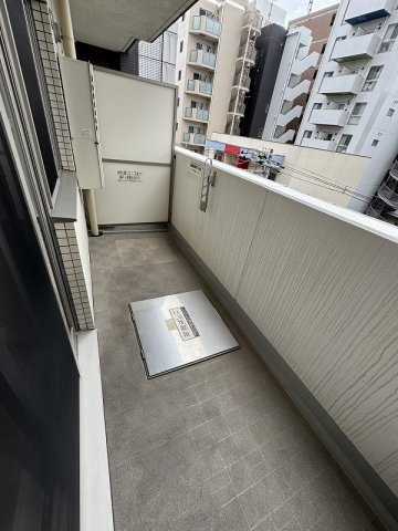 グランガーデン足代新町のバルコニー