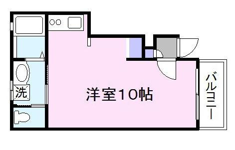 グラツィオーソ姫路市役所前の間取り