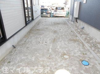 【庭】 | 郡山市賀庄新築一戸建て3棟 | たまにはお庭で休日を過ごしてみるのもよいかもしれません